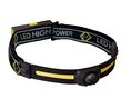 Headlamp, LED, Rechargeable, 400lm, IP57 / IK07, Black / Yellow